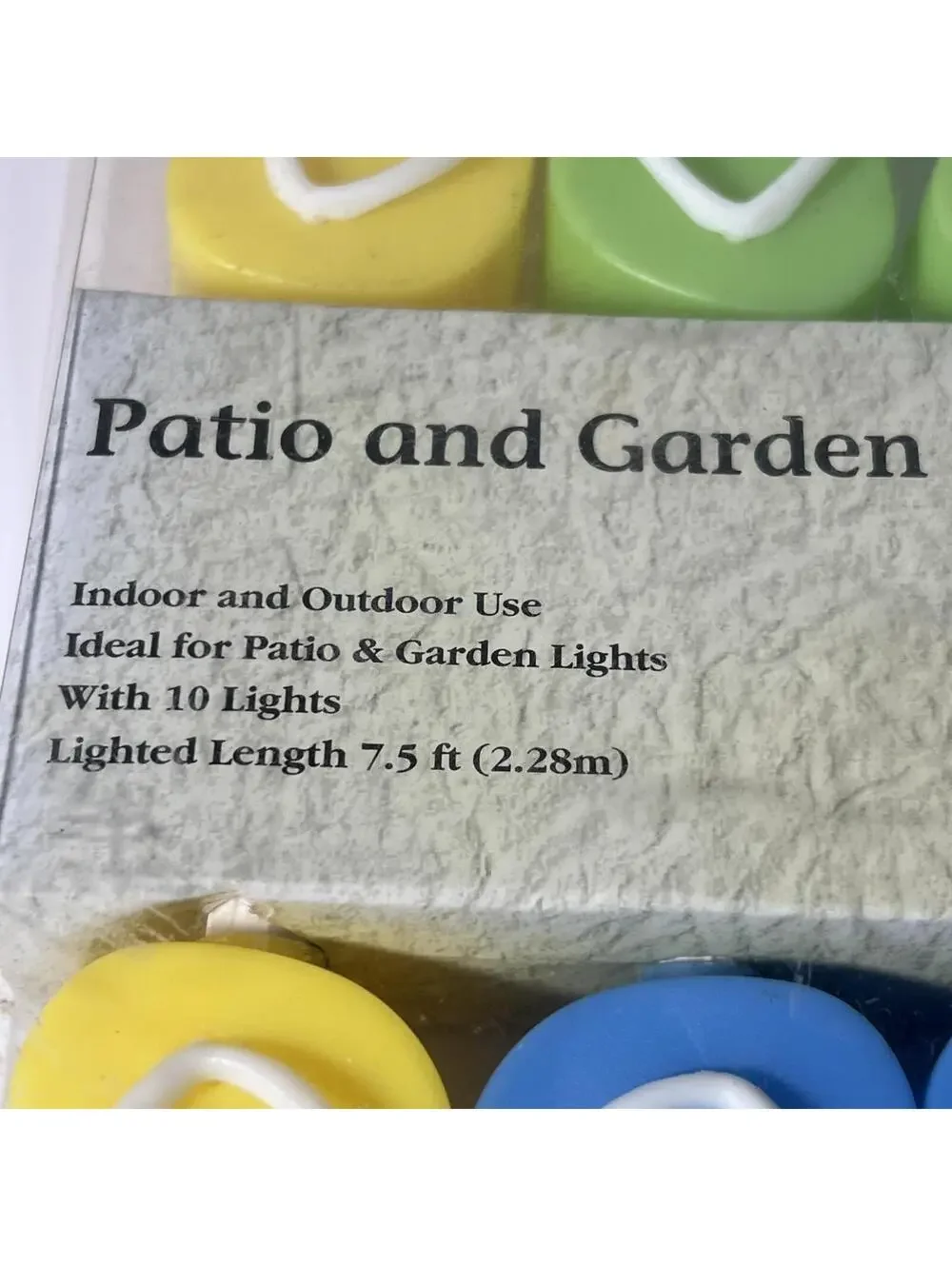 Patio and Garden Lights - Flip Flop Design, Multicolor